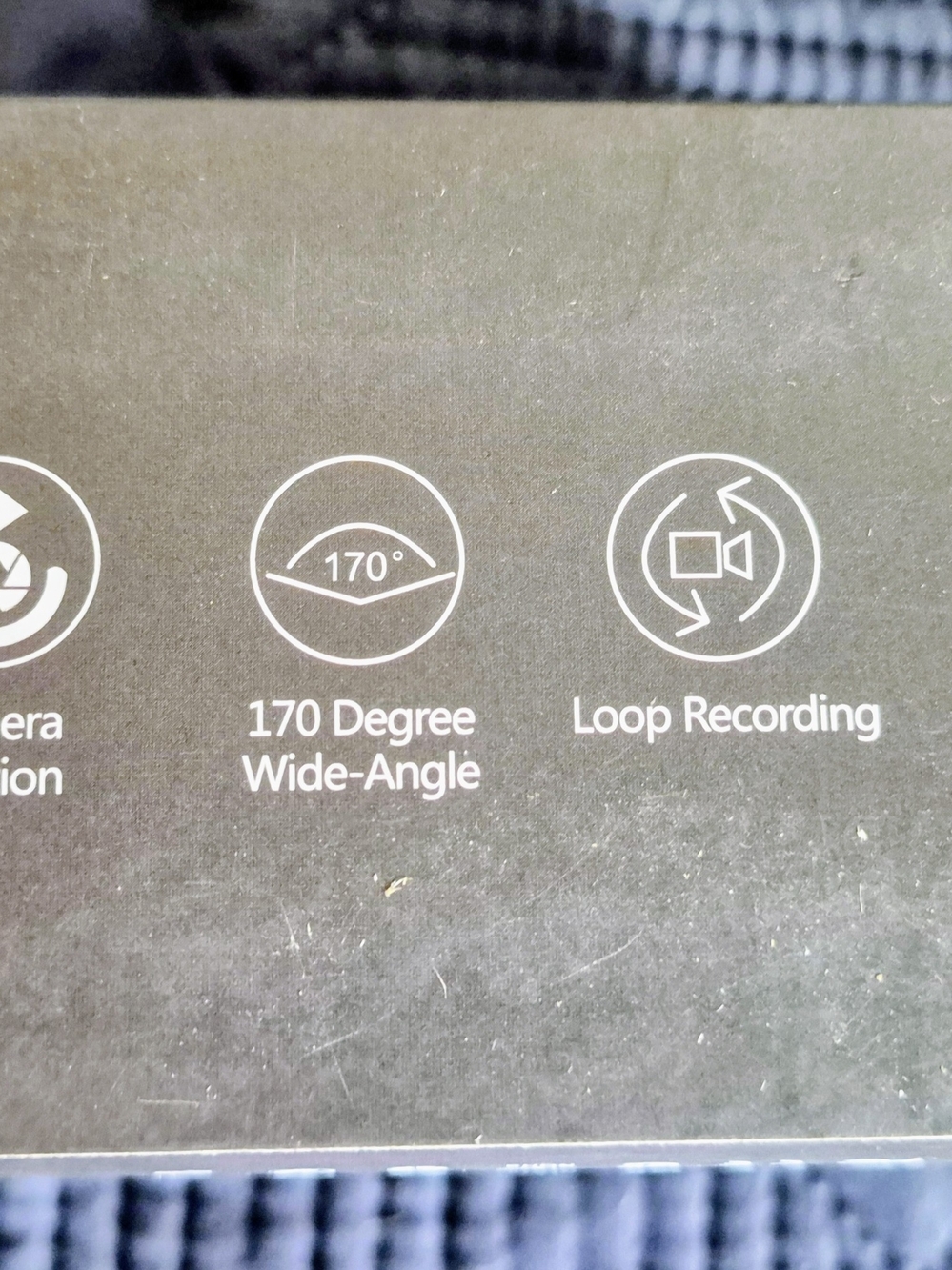 170 Degree Wide-Angle Dash Cam — Black